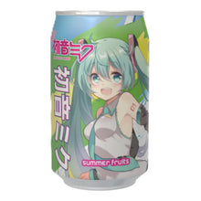 하츠네 미쿠 여름 과일 소다 Hatsune Miku Soda Fruits d’été 330ML [KAWAJI]