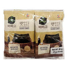  Hetbasak Petits Feuilles d’Algues Assaisonnées (4G*10P) 40G [Bibigo] DDM 17.11.2025