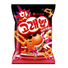 핫 고래밥 매콤양념맛 Hot Goraebap – goût épicé 118G [Orion]