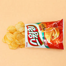 스윙칩 Hot 볶음고추장맛 Swing Chip Saveur de Pate de Piment Rouge Sauté (Piquant) 60G [Orion]