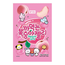 BT21 까먹는젤리 복숭아 iColor’s BT21 Bonbon Gélifié Goût Pêche 76G [iColor’s]