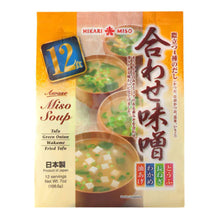 즉석 미소국 Instant Miso Soup Awase 12P Soupe Miso Instantanée 198.6G [Hikari] DDM 07.05.2026