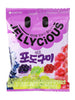 젤리셔스 포도먹은 구미 젤리 Jellycious Gelée de Raisin Mixte 60G [Lotte] DLC 23.06.2025