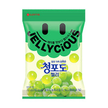 젤리셔스 청포도 젤리 Jellycious Gelée de Raisin Vert 72G [Lotte]