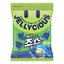 젤리셔스 메론 먹은 죠스바 젤리 Jellycious Gelée Jaws Jelly 60G [Lotte] DLC 31.10.2025