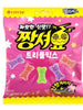 젤리셔스 핵짱셔요 과일맛 Jellycious Gelées Acidulées Saveur de Fruits 51G [Lotte]