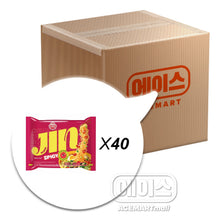 진라면 매운맛 Jin Ramen Épicé 120G 1Ct 40Pcs [Ottogi]