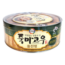 죽마고우 롤전병 코코넛 Junbyung Snack Saveur de Sésame Noir 365G [Surasang]