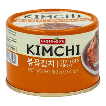 볶음김치 통조림 Kimchi Sauté en Conserve 160G [Wellheim] DDM 27.05.2027