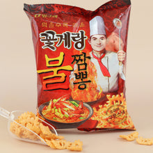 꽃게랑 불짬뽕맛 Kkotgaerang Snack Saveur de Jjampong au Crabe Épicé 70G [Binggrae]