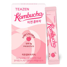피치 콤부차 Kombucha à la pêche 50G (10T) [Teazen] DDM 05.01.2027