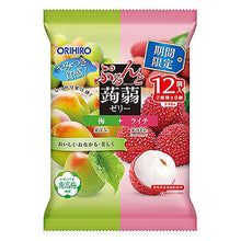 곤약젤리 (자두 & 리치맛) Konnyaku Jelly Pouch Plum & Lychee 240G [Orihiro] DDM 31.01.2025