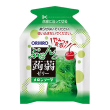 Konnyaku Jelly Pouch Soda Melon 120G (20G*6P) [Orihiro]