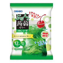 Konnyaku Jelly Pouch Soda Melon 120G (20G*6P) [Orihiro]