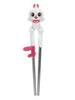 토끼 스텐 젓가락 1단계 오른손용 Lapin Baguettes en Acier Inoxydable pour Enfant Droitier 26.4G [Inp]