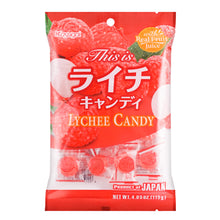 리치 사탕 Litchi Candy bonbons 115G [Kasugai]