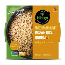 현미&퀴노아 라이스 Medley Multigrains Riz Brun Quinoa au Goût d'Ail 220G [Bibigo]
