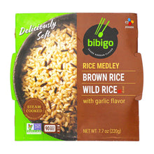 Medley Multigrains Riz Brun & Riz Sauvage au Goût d'Ail 220G [Bibigo]