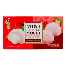 미니 찹쌀떡 딸기맛 Mini Daifuku Mochi Fraise 80G [LIROY NL]