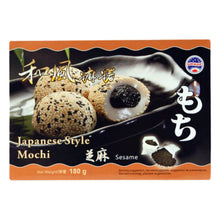 참깨 찹쌀떡 Mochi Gâteau de Riz Gluant au Sésame 180G [Sun Wave]