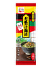 Sachet individuel d’ochazuke au nori Nagatanien, emballage vertical rouge, jaune et vert avec bol de riz au thé en illustration.