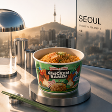 Nouilles Instantanées en Bol Kimchi Poulet Épicé 107G [Korean Street]
