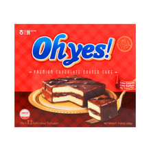 Oh Yes Gâteau Cookie et Crème 12Pcs 360G [Haitai] DDM 30.05.2026