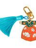 봄봄 한복 키링 동백 오렌지 Porte Clés Hanbok Bombom – Camélia Orange [KIM'SMI]
