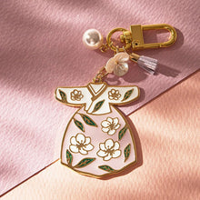 봄봄 한복 키링 매화 연분홍 Porte Clés Hanbok Bombom – Prunier Rose Pâle [KIM'SMI]