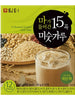 마가 들어간 15곡 미숫가루 Poudre de Céréales Coréennes aux 15 Céréales avec Igname 240G (20G*12P) [Damteo]