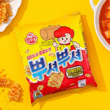 뿌셔뿌셔 떡볶이 맛 Ppusyeoppusyeo Snack Saveur de Topokki 90G [Ottogi]
