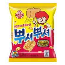 뿌셔뿌셔 떡볶이 맛 Ppusyeoppusyeo Snack Saveur de Topokki 90G [Ottogi]