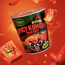 Ramen au kimchi épicé en bol 98G [Bibigo] DDM 23.09.2026