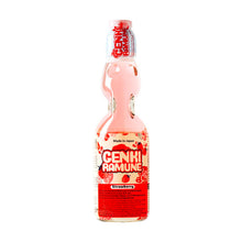 딸기 라무네 Ramune Soda Fraise 200ML [Genki Ramune]