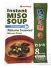 즉석 미역 미소국 Ryoutei No Aji Wakame Soupe de Miso Instantanée 156G [Marukome] DDM 26.05.2025