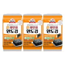 새우표 완도 도시락김 3개입 Saeupyo Petits Feuilles d’Algues Assaisonnées de Wando (4G*3P) 12G [Wandomulsan] DLC 25.06.2026