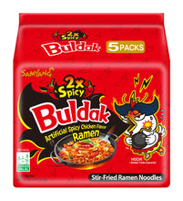 핵불닭볶음면 멀티팩 140G X 5P Haek Buldak Bokkeum Myeon 140G X 5P [Samyang] DDM 13.02.2025