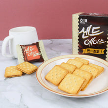 샌드 에이스 찐초코 Sand Ace chocolate (Cracker) 68G [Haitai]