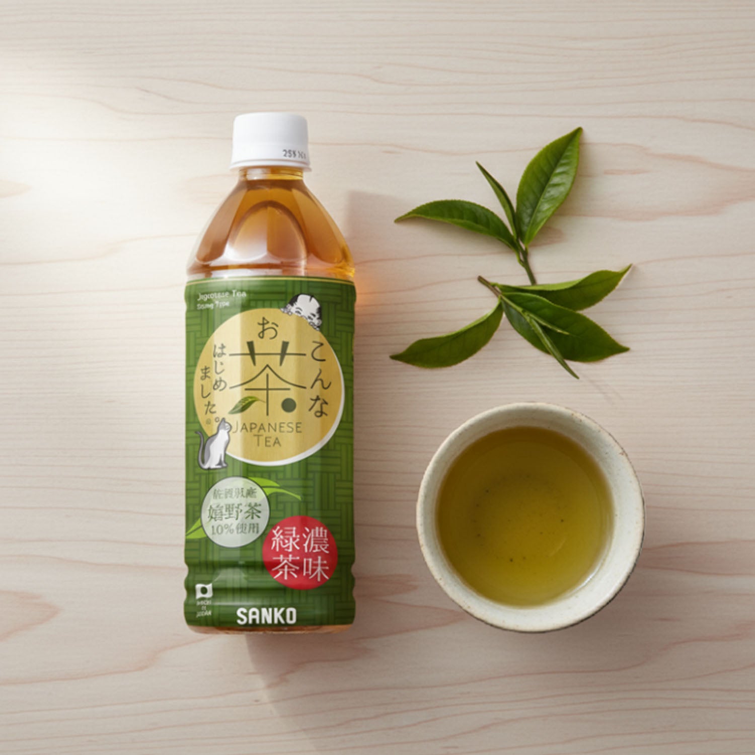 Konna Ocha Hajimemashita Koi Ryokucha 500ML [Sanko]– ACEMARTmall PARIS