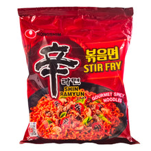 신라면 볶음면 수출용 Shin Ramen Bokkem Myeon 131G [Nongshim] DDM 19.03.2026