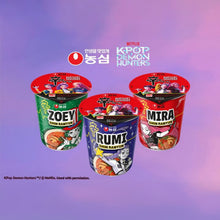 Shin Ramen Kpop Demon Hunters en Petit Bol 68G x3 [Nongshim]