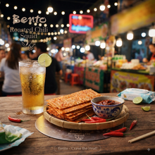 구운 어묵포 칠리소스맛 Snack de Calamar Grillé & Sauce Chili 20G [Bento]