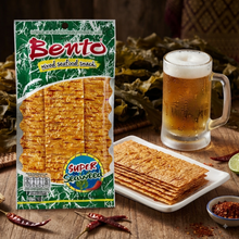 어묵포 미역맛 Snack de Calamar Super Algue 20G [Bento]