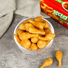 Snack coréen Nongshim au goût de poulet frit, bouchées croustillantes en forme de pilon de poulet