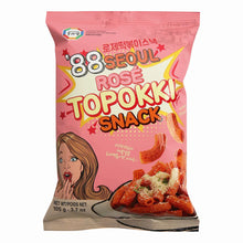 88서울 로제 떡볶이 스낵 88 Seoul Rose Tteokbokki Snack 105G [Surasang] DDM 03.06.2026