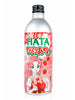 Soda japonais à la fraise HATA 500 ml, boisson gazeuse japonaise au goût de fraise avec illustration anime sur la bouteille.