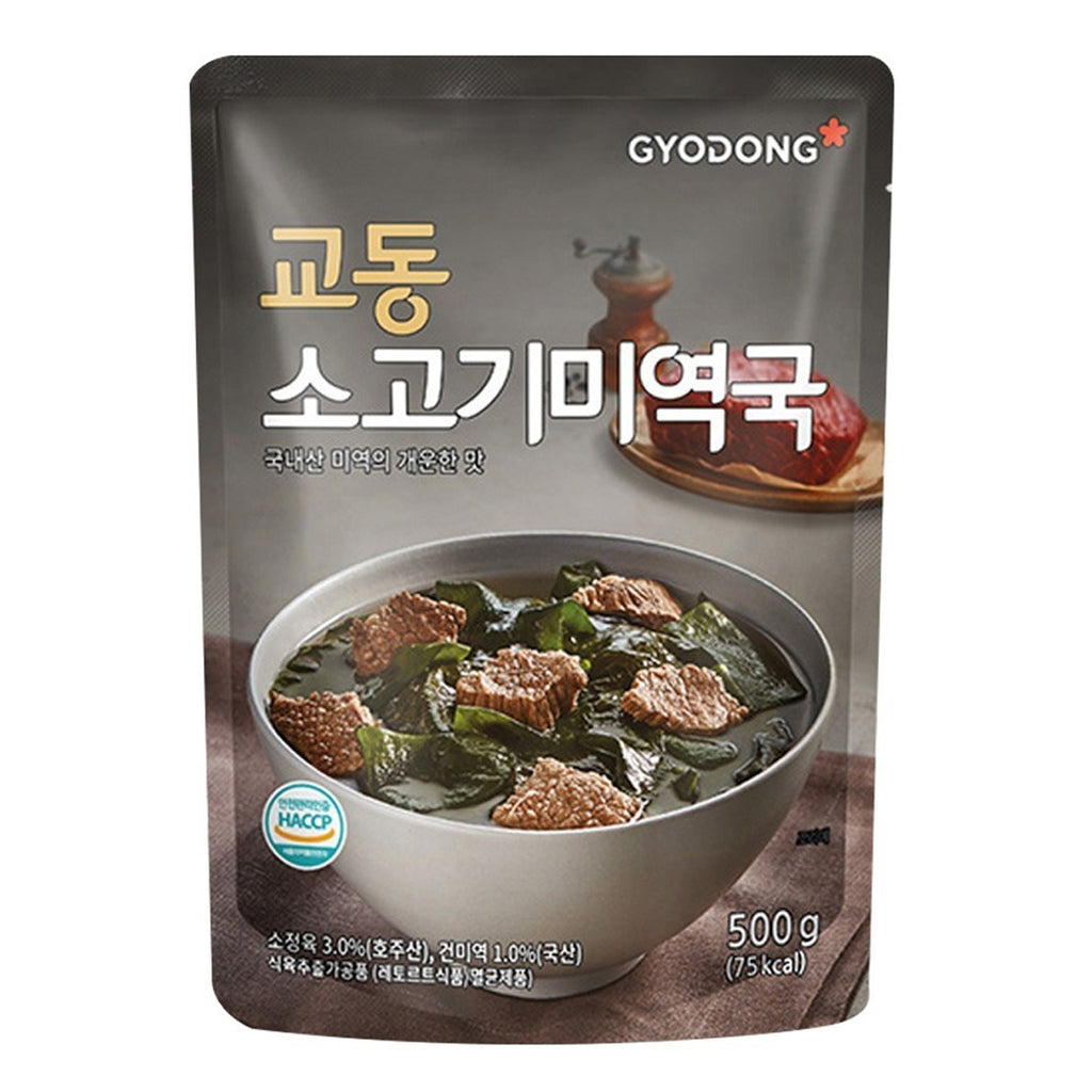 Soupe d'algues au bœuf 500G [Gyodong]– ACEMARTmall PARIS