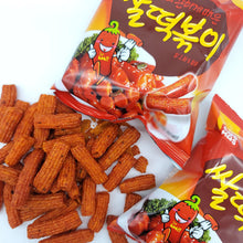 화끈하게 매운 쌀떡볶이 과자 Ssal Tteokbokki Snack Épicé 50G [Cosmos]