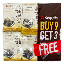 섬마을 재래김 도시락 9+3 기획팩 Dosirak Gim Petits Feuilles d’Algues Assaisonnées (5G*12P) 60G [Sempio]