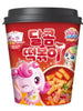 Teenieping Tteokbokki Saveur Douce en Bol 115g – gobelet de tteokbokki coréen prêt à déguster avec personnage Teenieping.